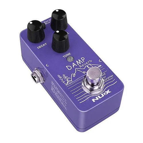 Nux NRV-3 Damp Reverb Гитарная педаль эффектов.