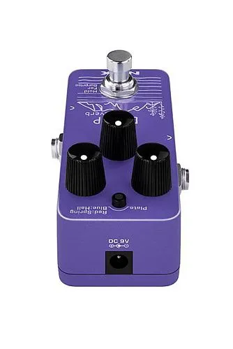 Nux NRV-3 Damp Reverb Гитарная педаль эффектов.