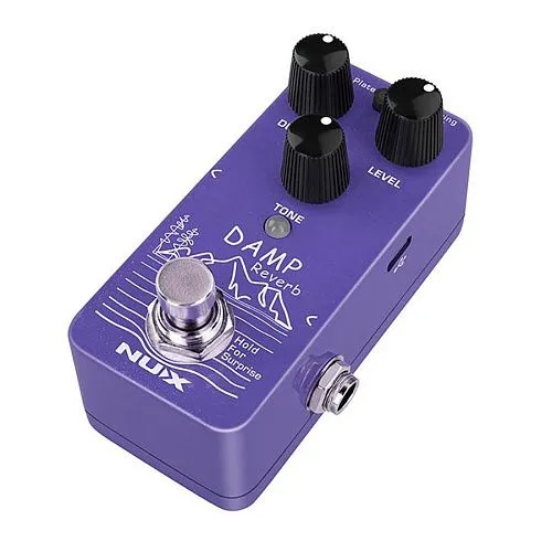 Nux NRV-3 Damp Reverb Гитарная педаль эффектов.