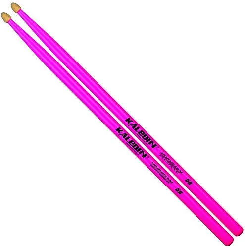 Kaledin Drumsticks 7KLHBPK5A Pink 5A Барабанные палочки.